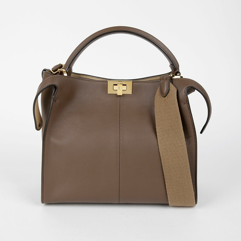 FENDI Peekaboo X-Light 中型托特單肩包-1