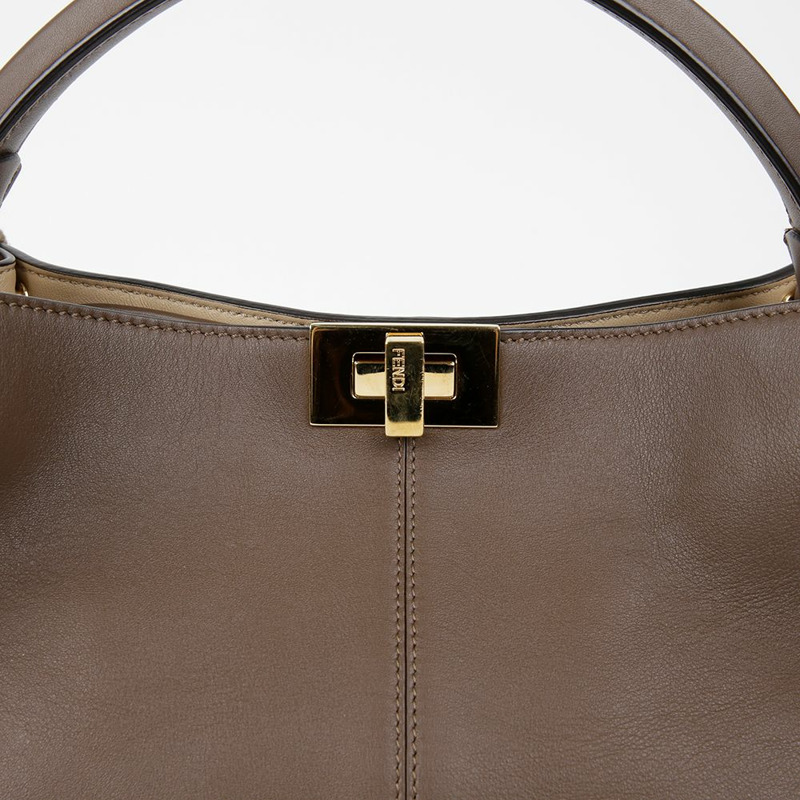 FENDI Peekaboo X-Light 中型托特單肩包-2