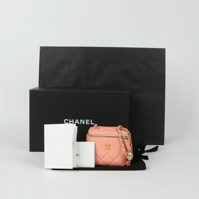 CHANEL Golden Ball Vanity 迷你肩斜背包 AP1447-0