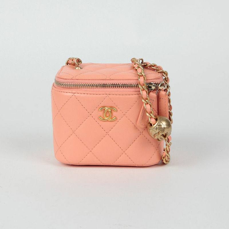 CHANEL Golden Ball Vanity 迷你肩斜背包 AP1447-1