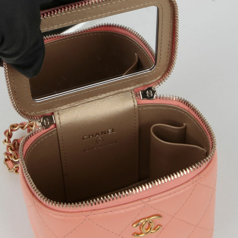 CHANEL Golden Ball Vanity 迷你肩斜背包 AP1447-9