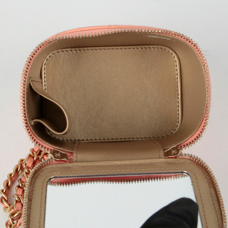 CHANEL Golden Ball Vanity 迷你肩斜背包 AP1447-10