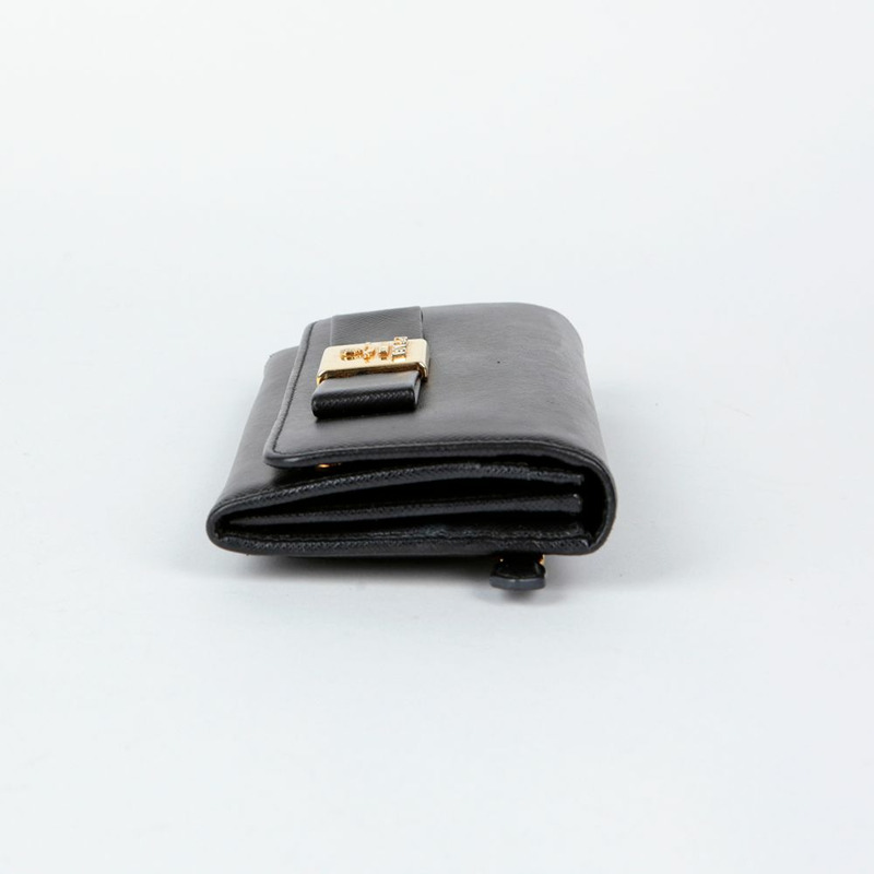 PRADA 絲帶長錢包-4