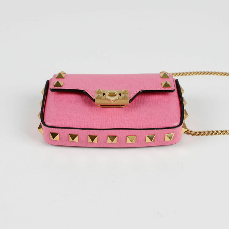 VALENTINO Rockstud 迷你斜背包-4