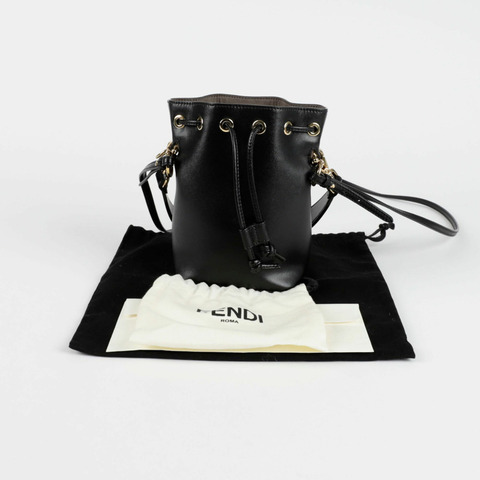 FENDI Montrezzo 迷你水桶手提單肩包
