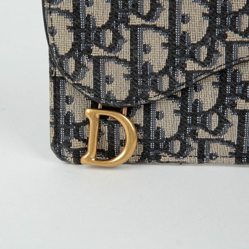 DIOR 馬鞍拉鍊多用途錢包-1