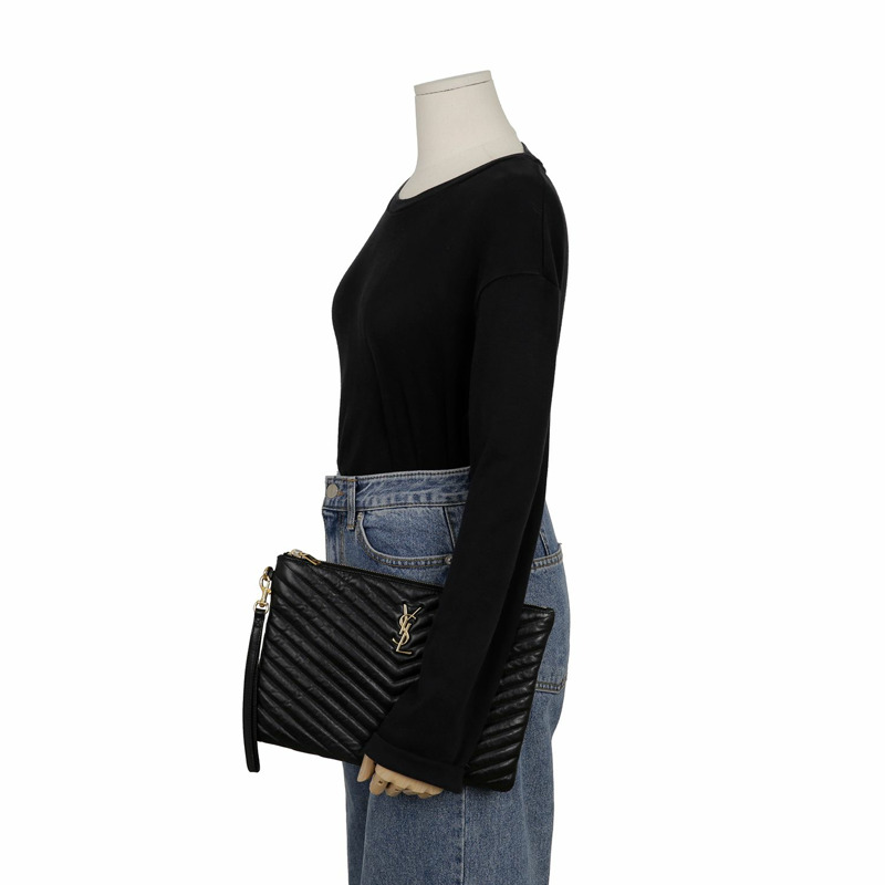 SAINT LAURENT Monogram 平板電腦袋 559193-13