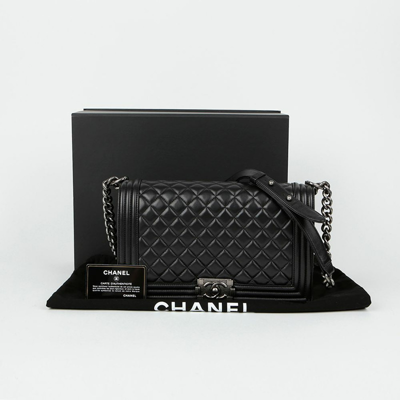 CHANEL Boy 大號單肩斜背包 A92193-0