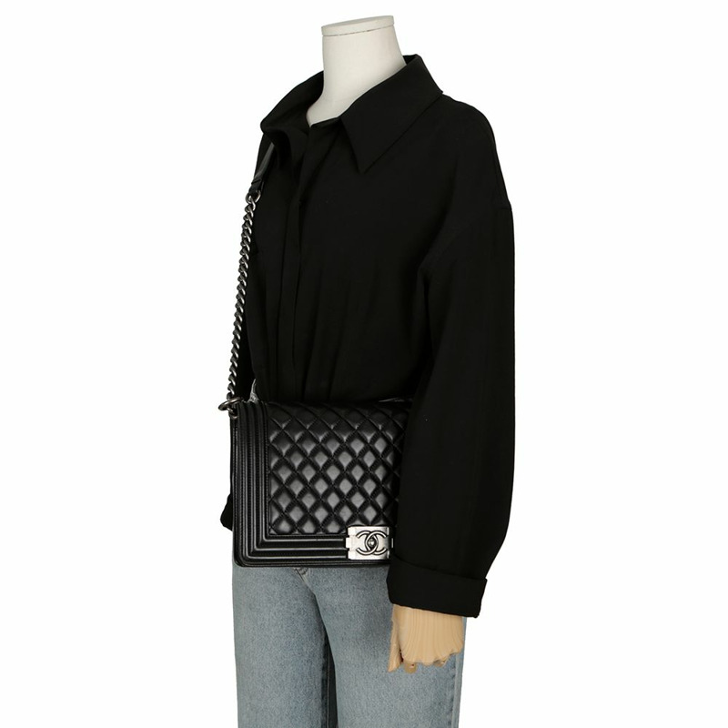CHANEL Boy 大號單肩斜背包 A92193-16
