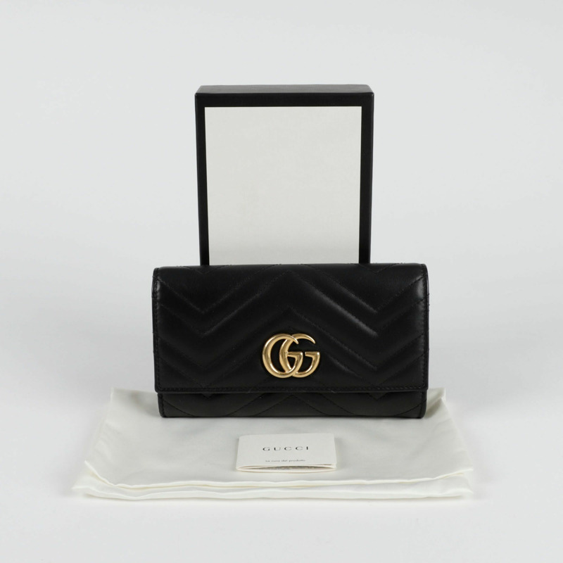 GUCCI GG Marmont 長錢包-0