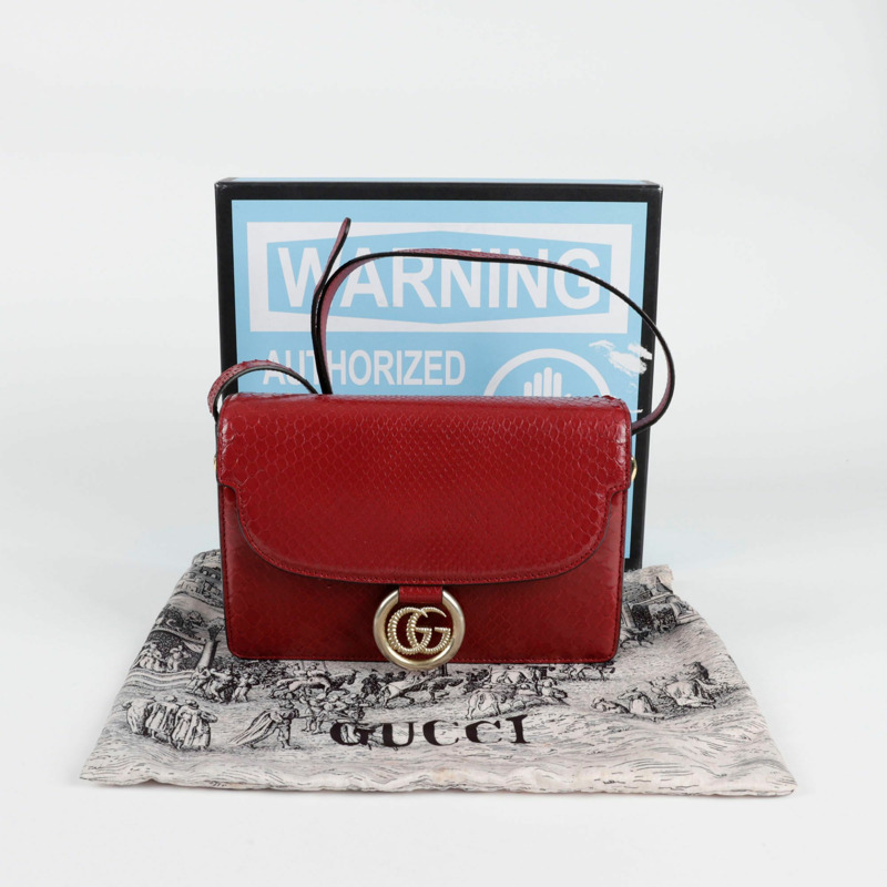 GUCCI GG Ring Tortue 單肩斜背包-0
