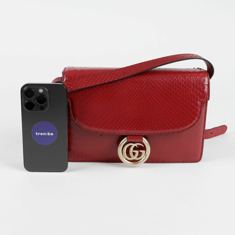 GUCCI GG Ring Tortue 單肩斜背包-9