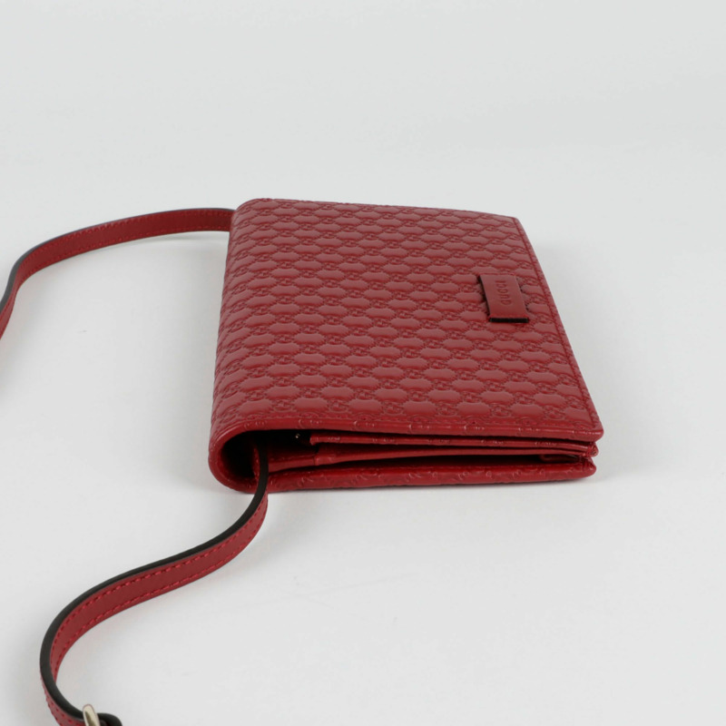 GUCCI Microshima 手拿包斜背包-3
