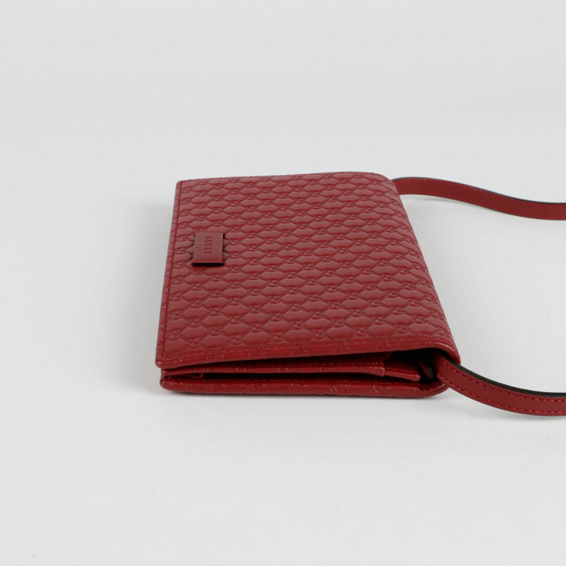 GUCCI Microshima 手拿包斜背包-5