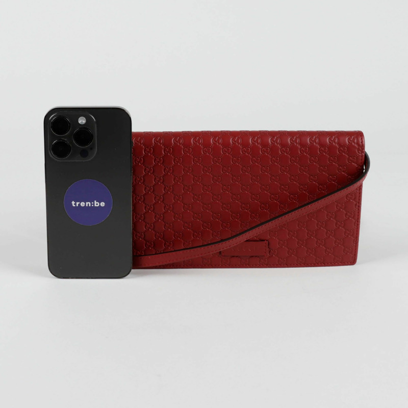 GUCCI Microshima 手拿包斜背包-6