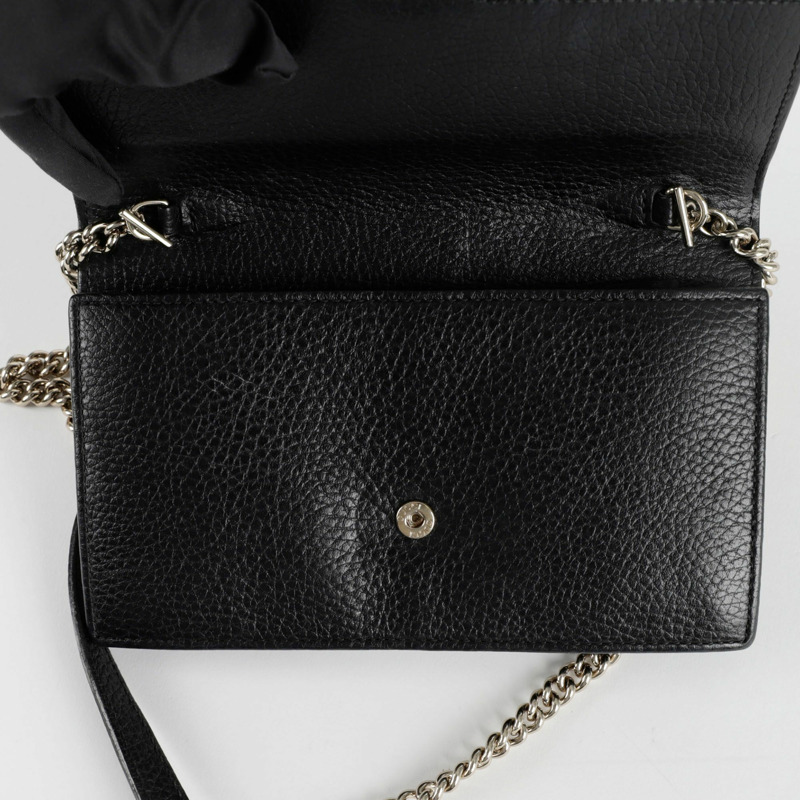 GUCCI 互扣式迷你 WOC 斜背包-6