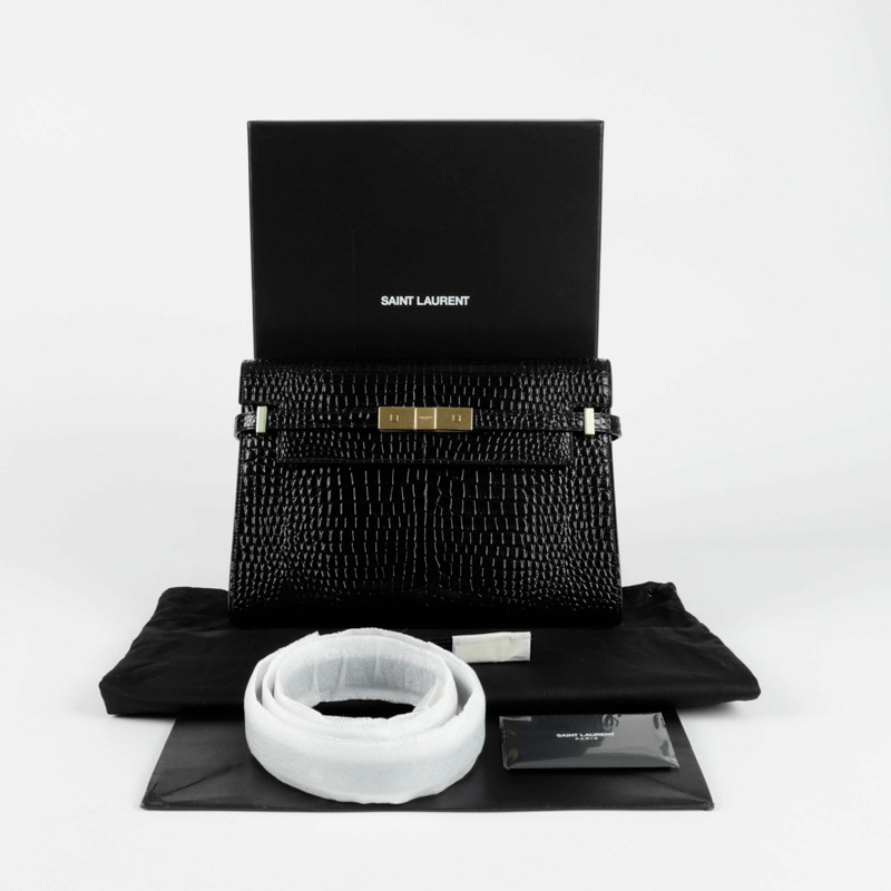 SAINT LAURENT 曼哈頓中型單肩包-0
