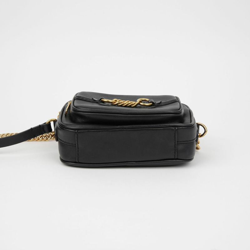 BURBERRY Link Camera 迷你鏈條單肩斜背包-4
