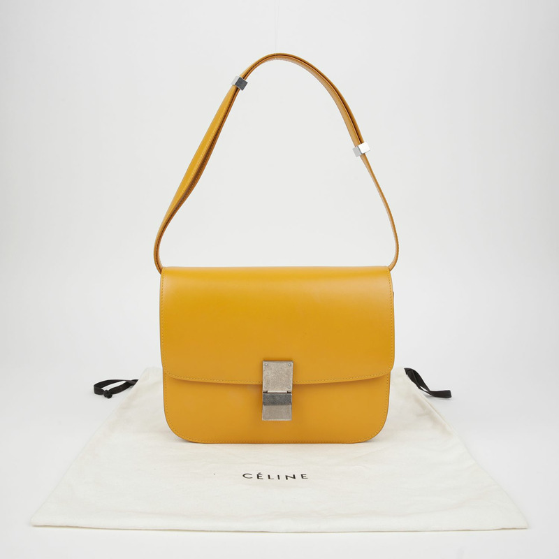 CELINE 189173DLS Classic Box 中型單肩包-0