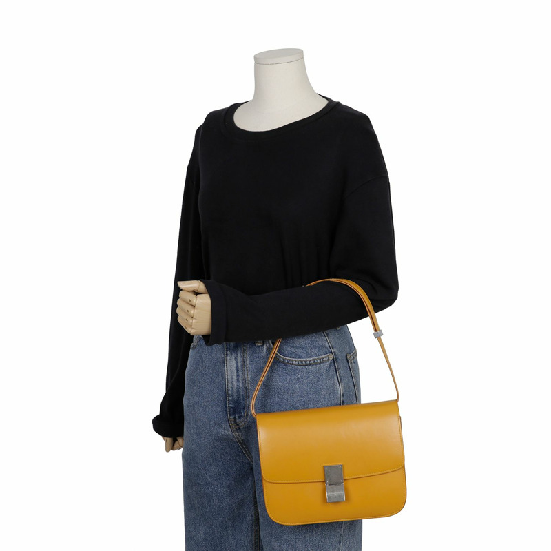 CELINE 189173DLS Classic Box 中型單肩包-15