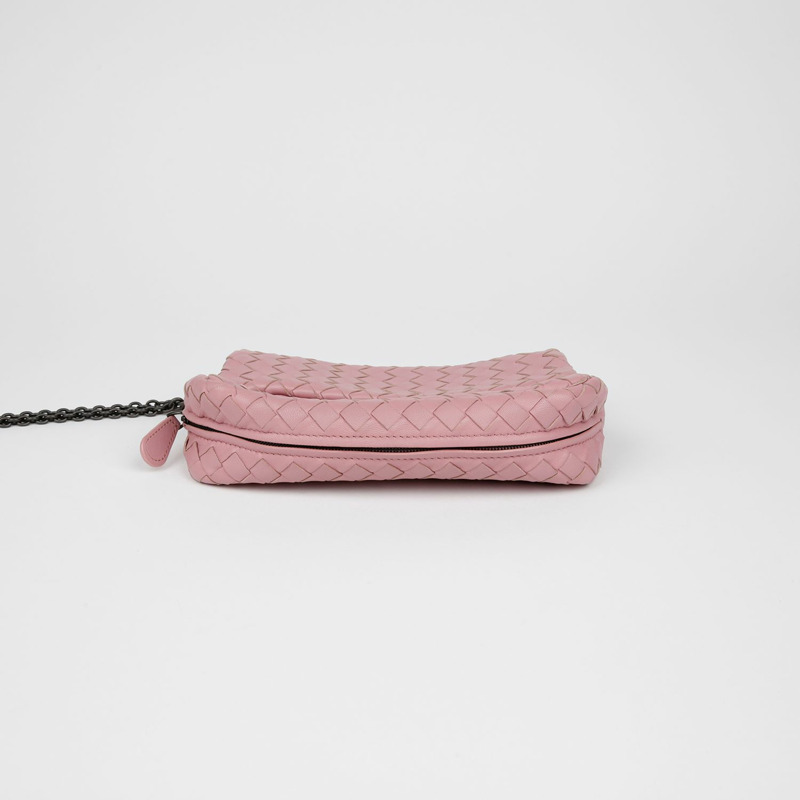 BOTTEGA VENETA Intrecciato 迷你鏈條單肩斜背包 310774-4