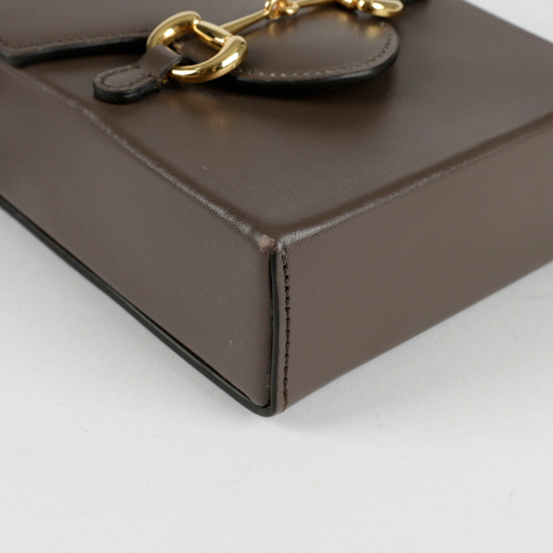 【包稅】GUCCI Horsebit 1955 迷你肩斜背包-4