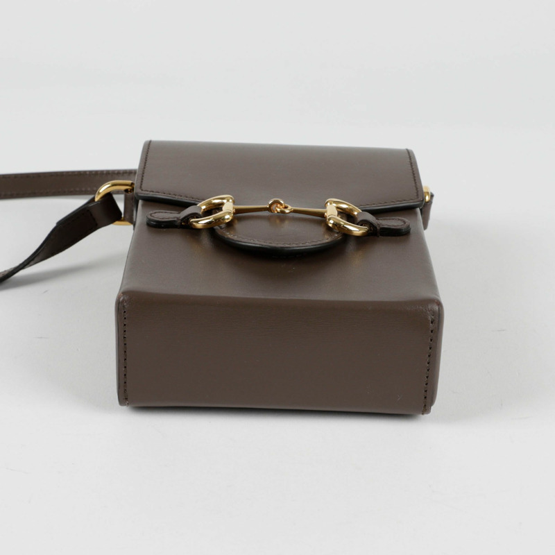 【包稅】GUCCI Horsebit 1955 迷你肩斜背包-5