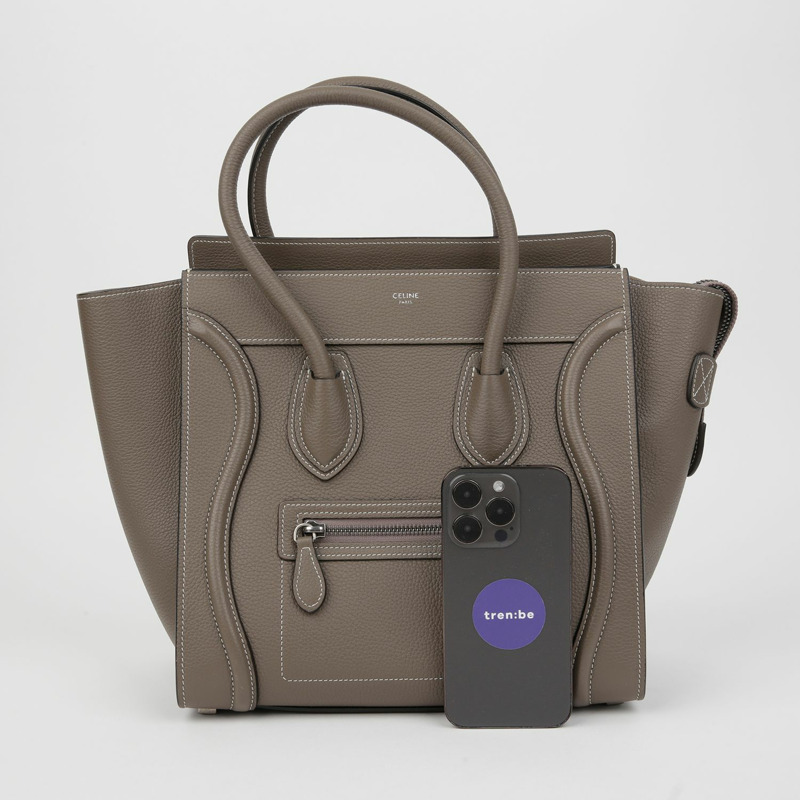 CELINE Luggage 微型手提包 189793-6