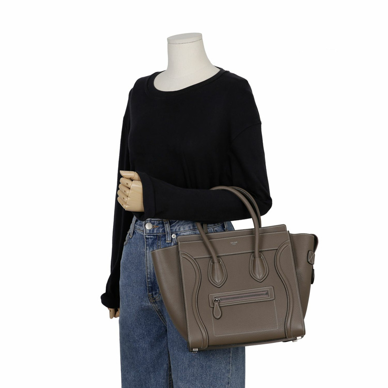 CELINE Luggage 微型手提包 189793-8