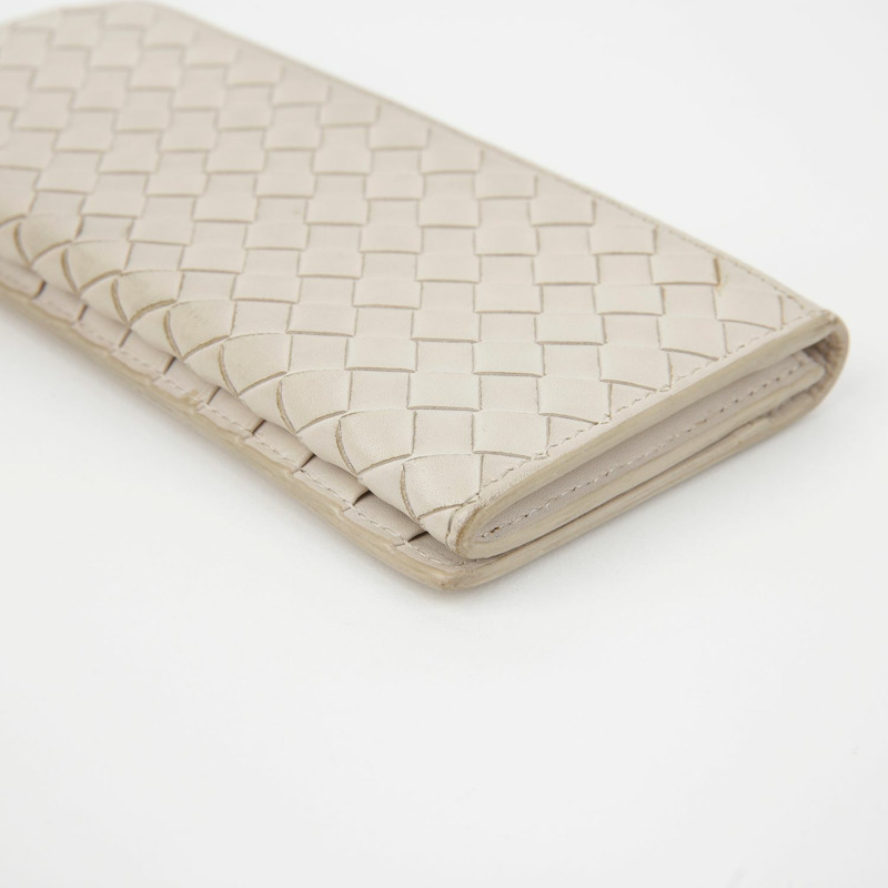 BOTTEGA VENETA Intrecciato 歐陸風長錢包 442556-8