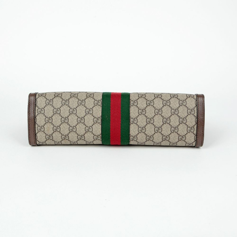 GUCCI 中型 GG Supreme Ophidia 鏈條單肩包-5
