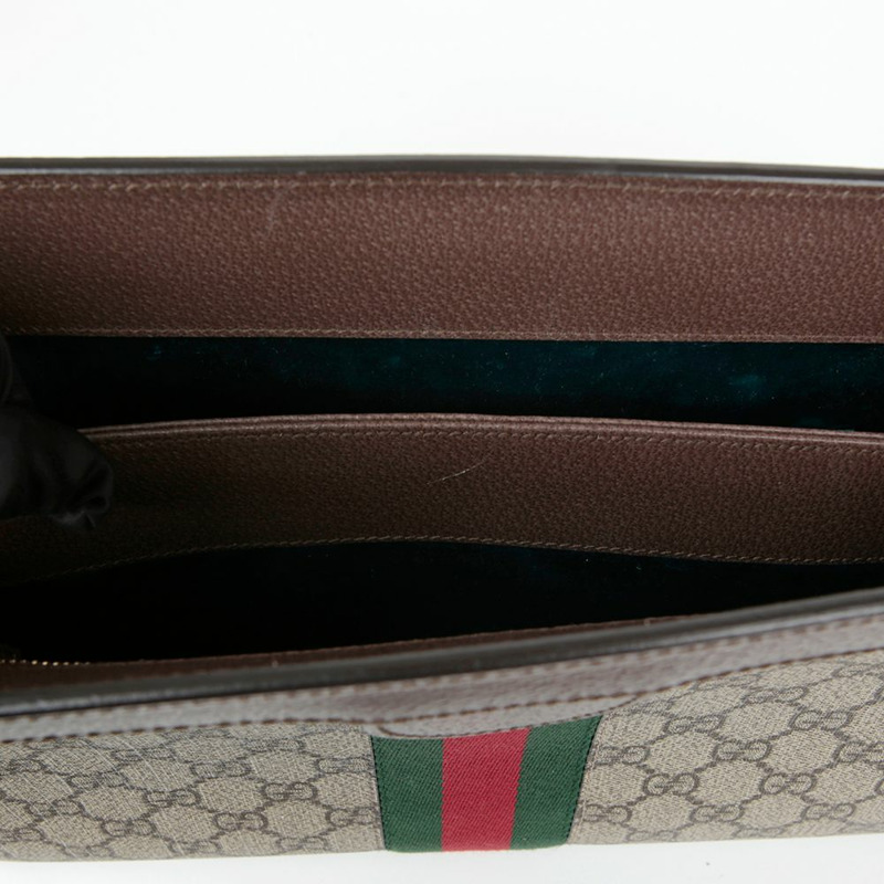GUCCI 中型 GG Supreme Ophidia 鏈條單肩包-10