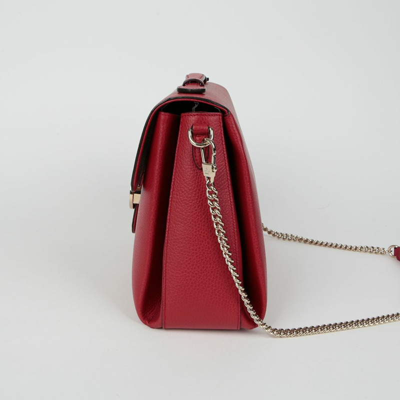 GUCCI 互扣式頂部手把托特單肩包 510306-6