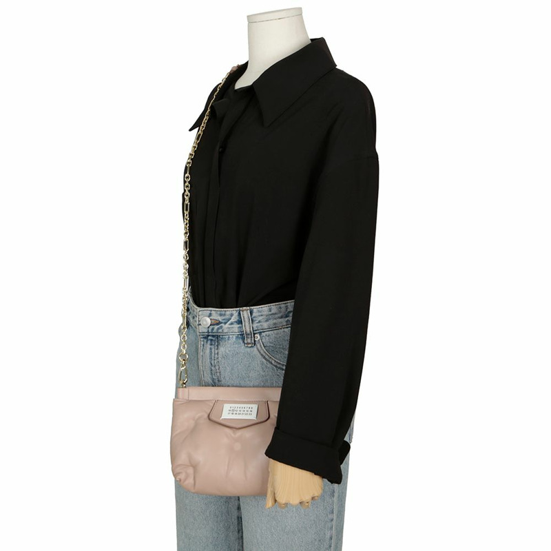 MAISON MARGIELA Glam Slam 鏈條斜背包-8