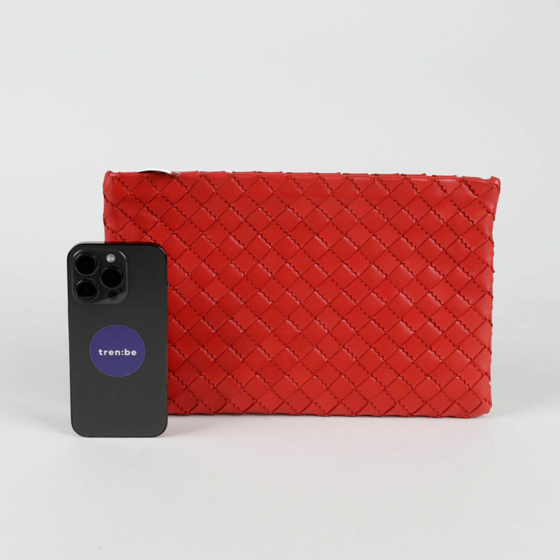 BOTTEGA VENETA 編織手拿包 608232-7