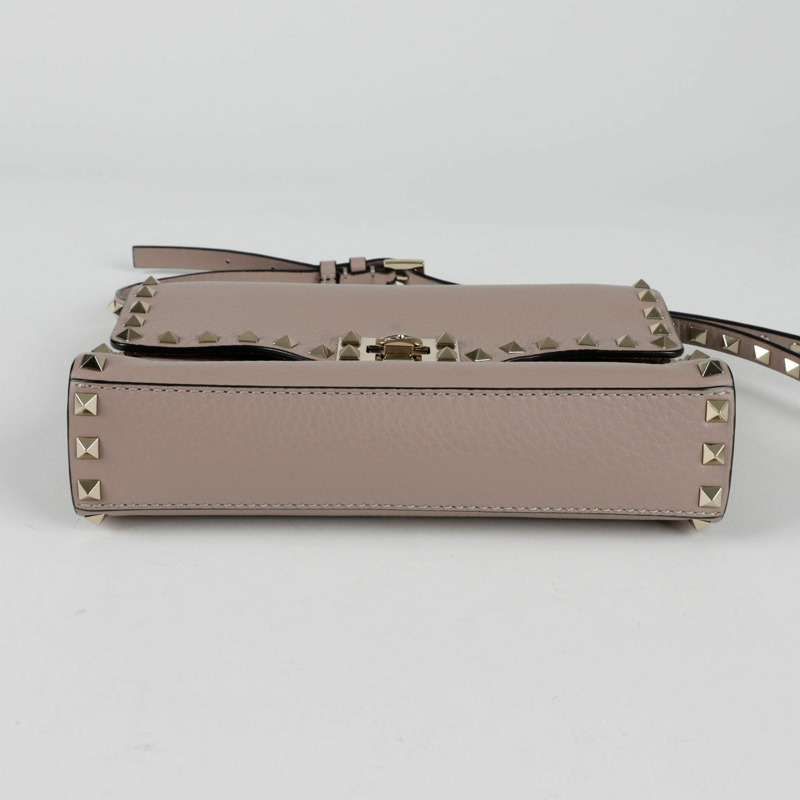 VALENTINO Rockstud 翻蓋肩斜背包 2B0181-5