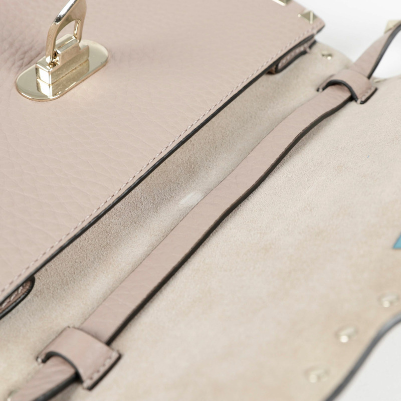 VALENTINO Rockstud 翻蓋肩斜背包 2B0181-9