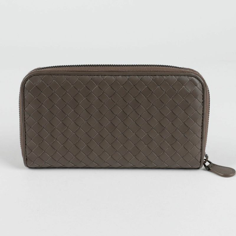 BOTTEGA VENETA Intrecciato 拉鍊長錢包-2