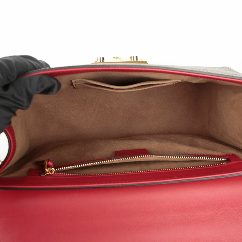 GUCCI Paddle Lock 中型單肩包 409486-10