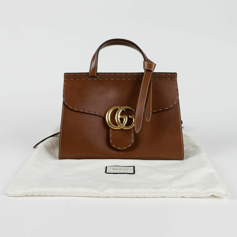 GUCCI 421890 GG Marmont 小號托特單肩包