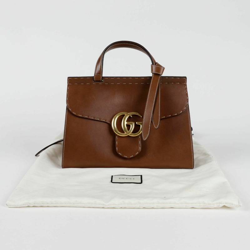GUCCI 421890 GG Marmont 小號托特單肩包-0