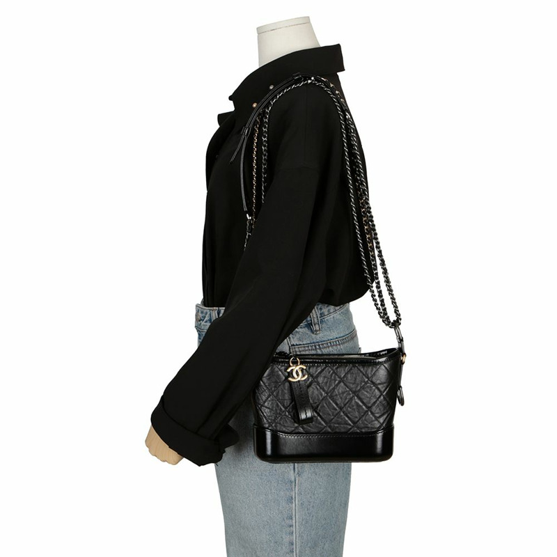 CHANEL A91810 Gabrielle 小號 Hobo 斜背包-8