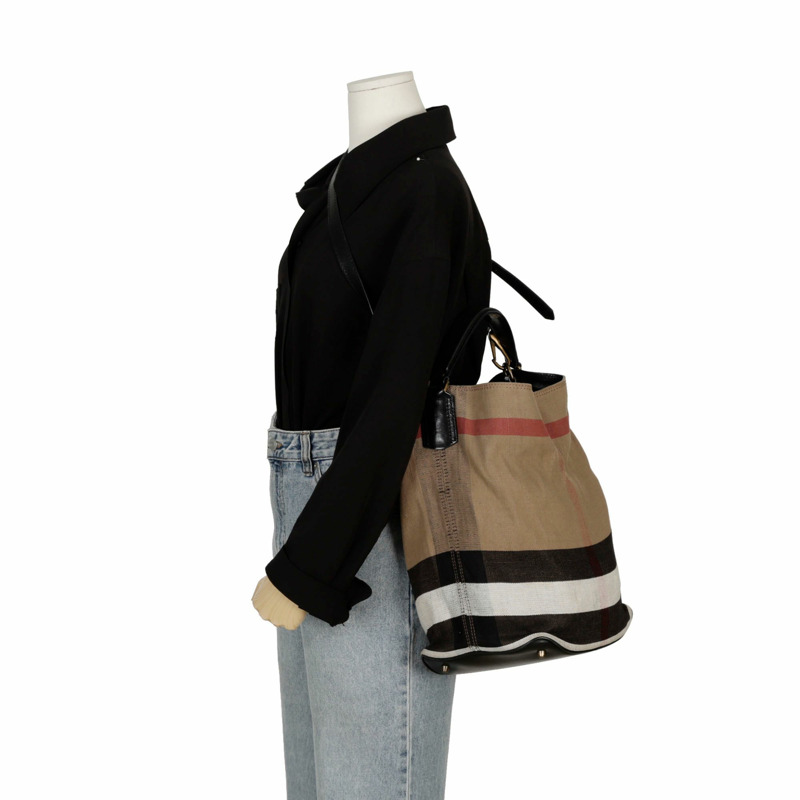 BURBERRY Susanna Hobo 手提單肩包-12