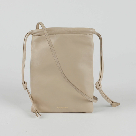 BURBERRY 抽繩斜背包