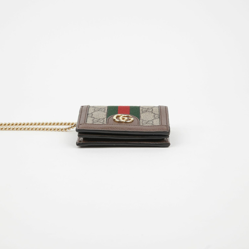 GUCCI Ophidia 鏈條皮夾斜背包 625711-4