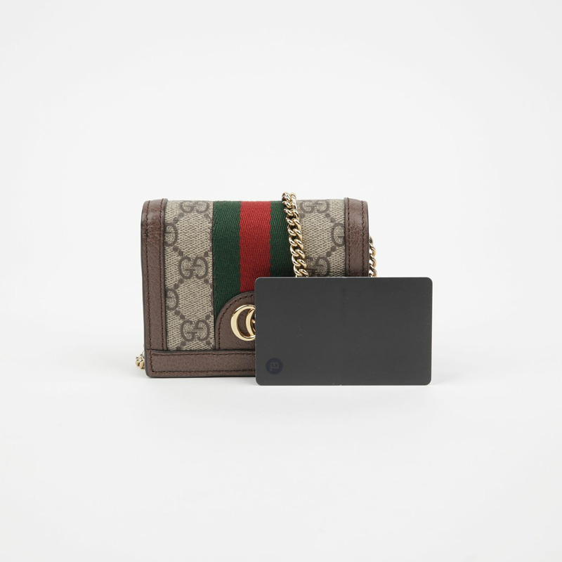 GUCCI Ophidia 鏈條皮夾斜背包 625711-5