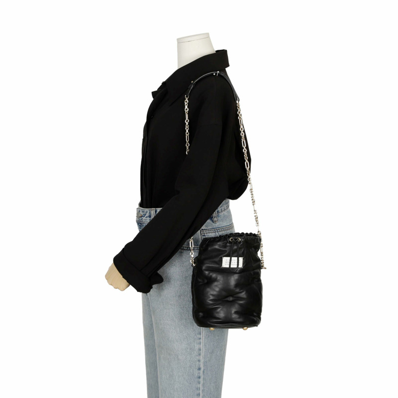 MAISON MARGIELA Glam Slam 水桶肩背包-14
