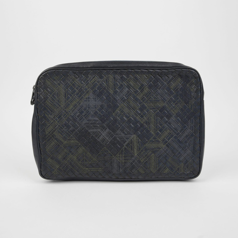 BOTTEGA VENETA Intrecciato 針法手拿包-0