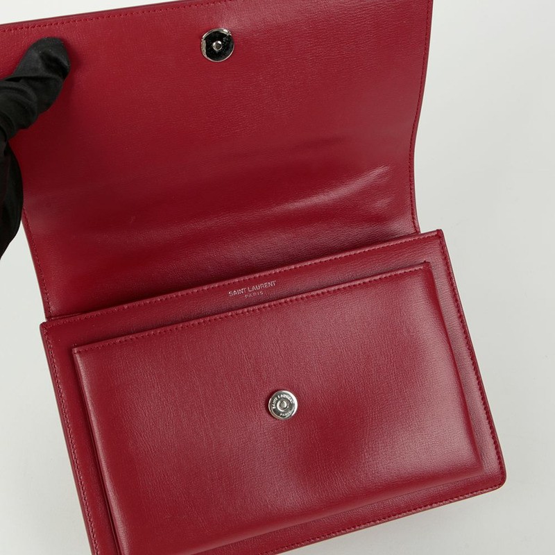 SAINT LAURENT 442906 Sunset 中型鏈條單肩斜背包-11