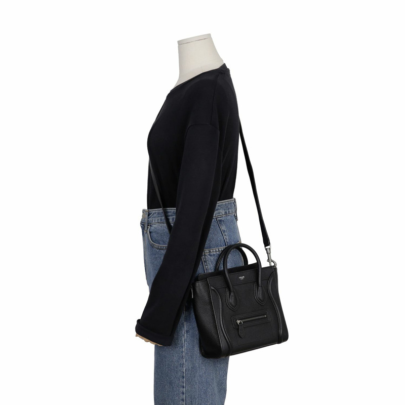 CELINE 189243DRU Luggage Nano 托特單肩包-8
